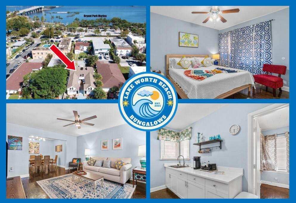 Steps To Beach & Downtown! Spacious Beach Bungalow #2 Lake Worth Beach Exterior foto